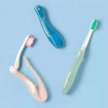 Foldable Travel Toothbrush - Nhiều màu - Xem 2
