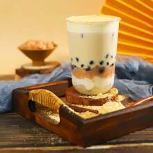 50pcs - 10/12/16 Oz Crystal Cups With Dome Lids, Suitable For Iced Coffee, Cold Drinks, Milkshakes, Smoothie Cups, Party