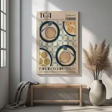 Tea Print Kitchen Poster Kitchen Print Modern Kitchen Decor Retro Poster Pop Art Kitchen Art Exhibit - Multicolor - View 5