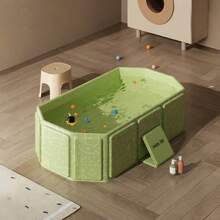 Portable Foldable Home Bathtub, Large & Extended Washing & Bathing Basin, Thickened Composite Board Bathtub, Hot Water Insulation Bathing Tub, Family Fun Water Play Pool, Ball Pit Bathroom Accessories Back To School