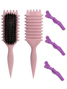 2035brushes 2026新款升级卷发造型梳，带刷毛和特殊设计的卷发梳，卷发造型梳 - 彩色 - 查看 13