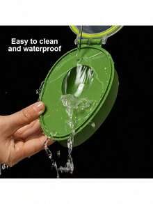 1 个可重复使用的牛油果保鲜盒 - 牛油果储存容器，塑料翻盖设计，冰箱食品保鲜盒，用于保持牛油果新鲜，理想的冰箱储存工具，厨房工具