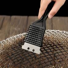 1 pièce Brosse de nettoyage pour grille de barbecue en fil d'acier