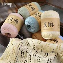4pcs Short Sleeve Linen Blend Handmade DIY Summer Yarn Crochet Scarf, Shawl, Sweater Yarn, DIY Crochet Scarf, Sweater Short Sleeve - 4 Pack - View 6