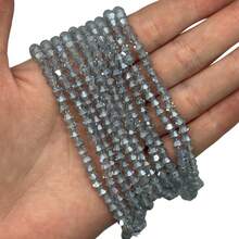 Crystal Balloon Strands 4mm Approx 87 Beads Per Strand For Jewelry - Diamond - View 4