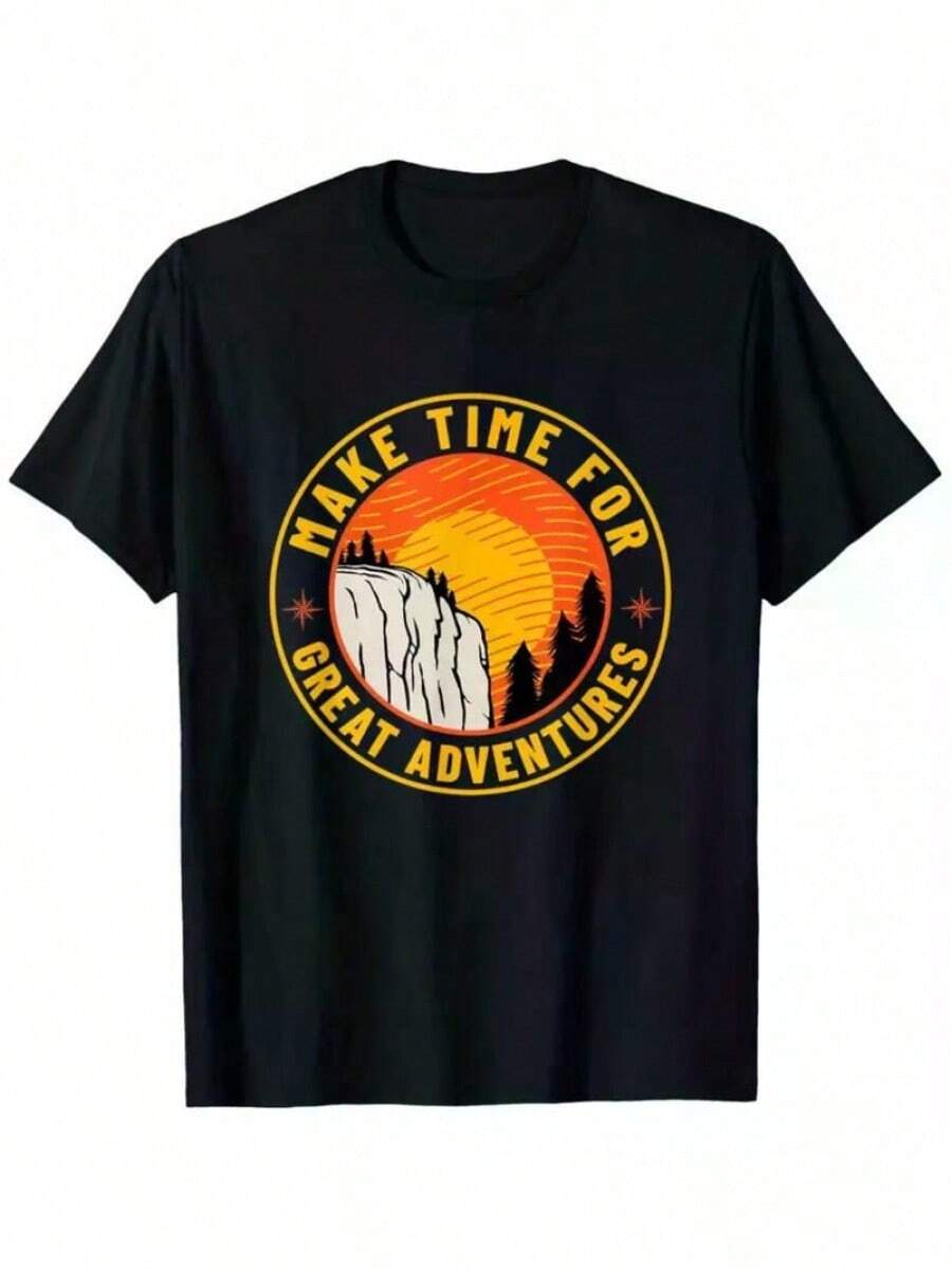 Men T-Shirts - Black - View 1