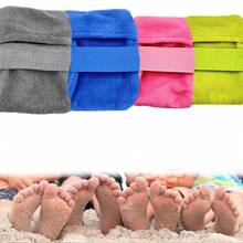 2 Stücke Sommer-Strandaccessoires - Sandfreie Strandbeutel, Camping-Gadgets, Sandbürsten und Sandentferner für Strandtaschen, Taschen, Bürsten, essentiell für Strandurlaub und Camping, in zwei Größen erhältlich