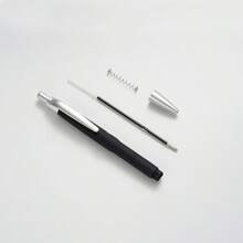 1 Set di Taccuini Tono Spento + 1 Custodia per Penna, Copertina in PVC, Impermeabile e Durevole, 80 Pagine Spesse per Taccuino, Design di Pagine Interne Sostituibili, Mini Taccuino di Alta Qualità, Taccuino Tascabile, Blocco Note Portatile per Uso Quotidiano