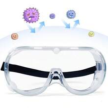 1pc Onion Chopping Goggles, Multi-Functional Protection Glasses, Anti-Oil Anti-Fog Anti-Grease Protective Eyewear For Cooking, Fishing, Can Be Worn With Prescription Glasses, Elastic Strap