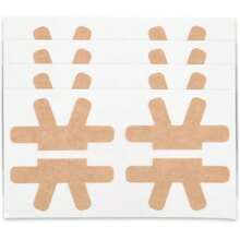 20 stuks duimverband teennagelstickers pedicure verzorgingstools elastische pleisters lijmvrije pedicure stickers, geurloos
