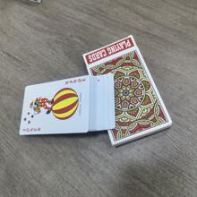1 Juego (54 piezas) de Naipes de PVC de Alta Gama, Bridge; Juegos de Cartas Divertidos, Naipes de PVC de Alta Estética, Juegos de Mesa Cartas Mágicas, Cartas Gruesas Antideslizantes Impermeables y Antipliegue, Juegos de Cartas Divertidos, Fáciles de Barajar
