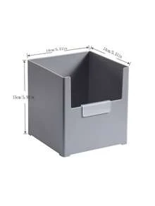 Stackable Plastic Storage Drawers, Multi-Purpose Organizer Boxes For Cabinet, Kitchen, Pantry, Desk, Bathroom, Back To School Essentials - Multicolor - View 18