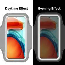 1pc Sports Armband, Men/Women Running Phone Arm Band, Outdoor Fitness Gear, Fits 7" Phones, Clear Touch Screen Display - Multicolor - View 3