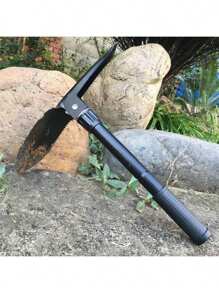 Outdoor Survival & Camping Four-In-One Multifunctional Folding Shovel - Made Of Durable Stainless Steel, With Saw, And Bottle Opener Camping Stuff