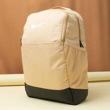 耐克男女通用背包，新款户外运动休闲旅行通勤背包，学生书包 DH7709-252 - 卡其色 - 查看 10