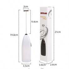 迷你电动奶泡搅拌机无线咖啡打蛋器手持打蛋器卡布奇诺起泡器厨房打蛋器工具 - 彩色 - 查看 10