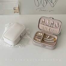1pc Spacious Portable Jewelry Storage Box Summer For Women Storage Organizer Gift Wedding