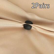 1 Paar/4 Paar Premium unsichtbare Perlenbrosche mit Magnetverschluss für Frauen - magnetischer Sommerkragen-Rutschfester Verschlusspin zum Befestigen von Kleidung und Outfit-Verbesserung