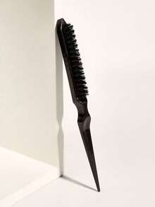 1pc Edge Control Comb, Volumizing Ponytail Brush, Suitable For All Hairstyles, Hair Accessories, Essential Hair Salon Products And Accessories, Beauty Travel Essentials, Suitable For Children, Detangling Wet Hair Brush - Multicolor - View 3