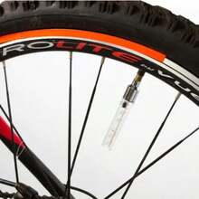 1pc Bicycle 5 LED Wheel Light, Spoked Tire Light, Valve Cap Light, Outdoor Cycling Equipment