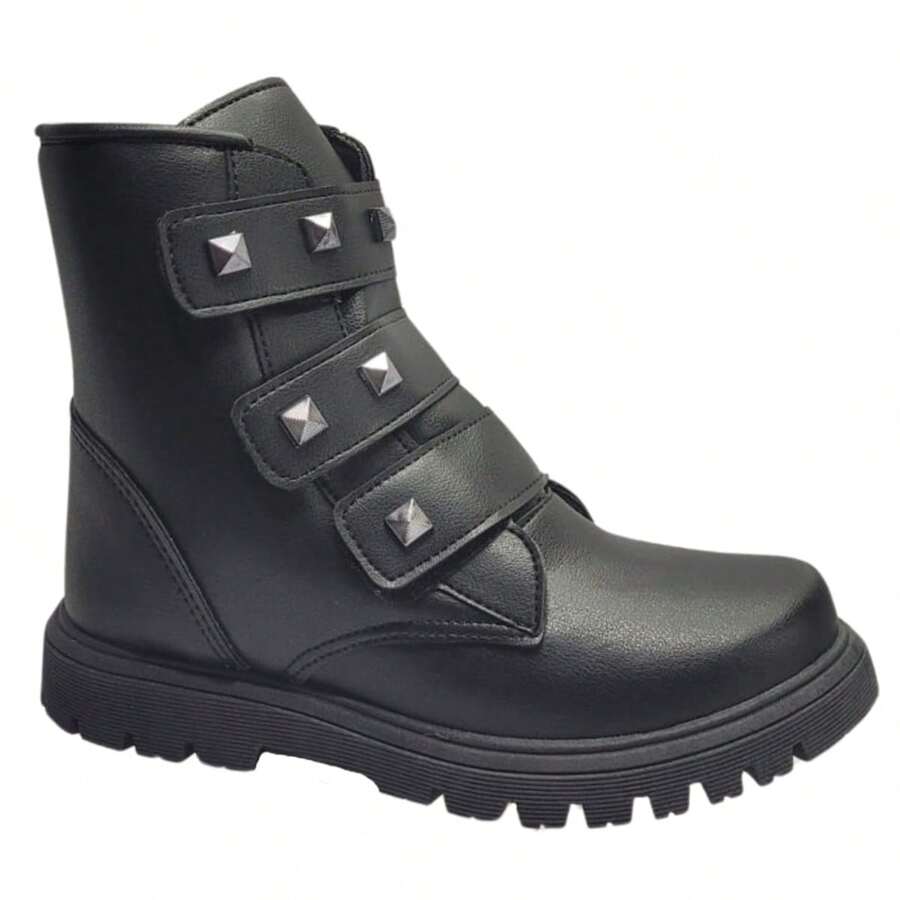 Children's Boots Girls' Combat Boots Tractor-Shaped Ankle Boots Thin Heel Short Shaft Rodeo Casual Comfortable Fashion Blogger Festa Junina