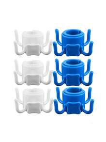 1pc 4-Claw Plastic Beach Umbrella Hook For Hanging Towels - Easy To Carry, Screw Fastening Design, Anti-Fall & Easy Installation, Ideal Beach & Camping Umbrella Accessory, Hat Accessories, Square Large Wicker Baskets Beach Hat Hooks, Beach Hook, Beach Theme Clothes Hooks, Beach Hanging Hook, Patio Umbrella Hooks Umbrella Hat