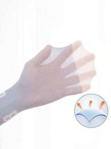 5 Pairs Of Spring And Summer Mesh Socks For Girls Aged 4-16, Breathable, Soft, Student Socks, Sports Socks
