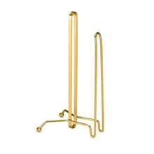 Steel Paper Towel Roll Holder – Vertical, Practical And Sophisticated In Gold - Gold - View 3