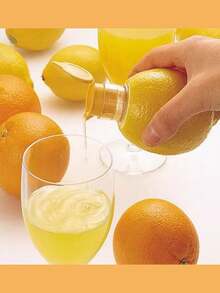 1PC Manual Lemon Squeezer - Handheld Citrus Press Juicer For Lemon, Lime, Orange - Easy Squeeze Kitchen Tool