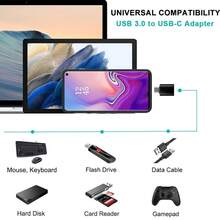 USB C Adapters 4 Packs, USB C To USB 3.0 OTG Adapter, Micro USB To USB C Adapter Compatible With MacBook Pro, Smartphones, Laptop, PC, In Car And More - Black-4pack - View 8