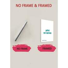 1pc Modern Girl Hugs Pink Panther Canvas Prints Poster Posters Wall Art Room Decoration Stuff Graduation Gift Optional Frame ,Wall Art With Frame