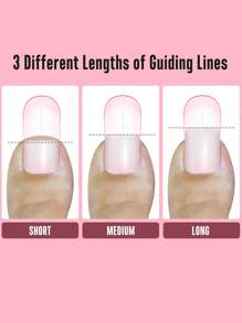 60Pcs Toe Nail Dual Forms For Poly Gel Toenail Extension Pink Reusable Molds For Polygel Buider Hard Gel Acrylic French Tip Toenails For Nail Art Salon Pedicure