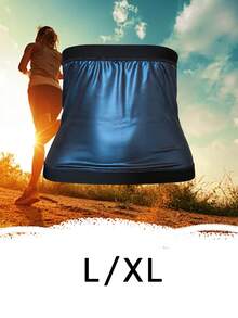 1pc PU Layered Sports Waist Trimmer Belt, Sweat-Inducing Waist Trainer, Slimming Fitness Waist Cincher For Running, Sports, Yoga Gym Accessories Lumbar Girdles - Multicolor - View 5