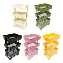 Dollhouse Miniature Furniture Shelf Bookshelf With Wheels Storage Display Rack Dollhouse Furniture Accessories Metal 1:12
