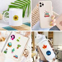 100Pcs Water Bottle Stickers, 4cm Cute Cartoon Animal Bulk Stickers For Luggage Computer Car Scrapbook Phone, Waterproof Stickers For Teens Adults Back To School - Multicolor - View 8