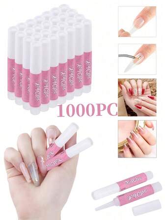 Super Strong Nail Glue For Acrylic And Press-On Nails – Long-Lasting Professional Adhesive, 2g (0.07oz) Per Piece