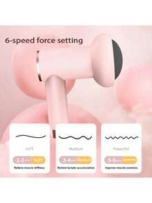 Electric Body Slimming Handheld Electric Anti Cellulite Massager Muscle Vibrating Fat Removing Sculpting Device For Home Gym - Multicolor - View 7