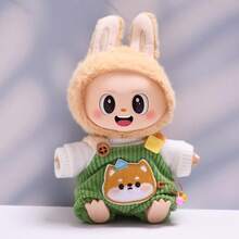 [Clothes Only] Changeable Outfit Set, 1st & 2nd Gen Pendant, Suspender Pants Set, 10cm Doll Changeable Clothes (Doll Not Included) - Multicolor - View 4