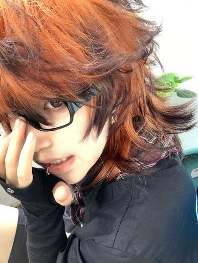 alicegarden 1 Piece Synthetic Heat-Resistant Straight Hairpiece In Multi Color,18 Inches Long, Short Wigs With Bangs,Made From Fiber, Suitable For Daily Use, Natural And Realistic False Hairpiece(Excluding Accessories)