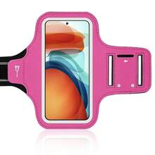 1pc Sports Armband, Men/Women Running Phone Arm Band, Outdoor Fitness Gear, Fits 7" Phones, Clear Touch Screen Display - Multicolor - View 9