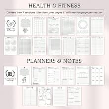 1 Stück Notizbuch Planer für psychische Gesundheit - 120 Seiten, für Angstlinderung, Selbstfürsorge-Tracking & Entspannungsprogramm