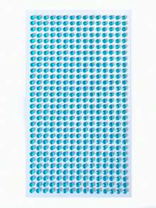 1入組水鑽什錦貼紙簡單多用途貼紙適用於DIY工藝品手冊拼貼卡片裝飾