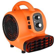 Floor Blower, 1/4 HP, 1000 CFM Air Mover For Drying And Cooling, Portable Carpet Dryer Fan With 4 Blowing Angles And Time Function, For Janitorial, Home, Commercial, Industrail Use, ETL Listed