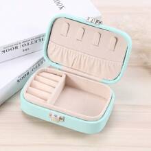 1pc Spacious Portable Jewelry Storage Box Summer For Women Storage Organizer Gift Wedding