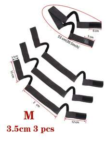 Nunify M/L 尺寸蕾丝融化假发带，带耳挂，新款假发带，带耳孔，3.5 厘米，3 厘米宽蕾丝融化带，黑色假发边缘，蕾丝前部融化可调节包裹围巾假发带，带耳保护蕾丝边缘带 - 彩色 - 查看 19