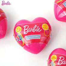 Mattel Set de bijuterii cu inel și brățară Barbie cu mărgele, licențiat oficial, conține 1 brățară și 1 inel, diverse stiluri, aleatoriu, o prințesă, colorat și drăguț, perfect pentru cadouri de ziua de naștere și cadouri de petrecere.