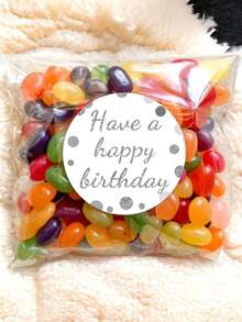 96pcs Custom Have A Happy Lithday Wedding Stickers, Personalized Chocolate Kisses Wedding Anniversary Stickers, Custom Party Favor Labels Wedding Stickers, Bridal Shower Engagement Party Decorations, Kiss Gift Decorations (2 Styles To Choose From)