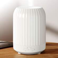 250毫升精油扩散器，超声波香薰扩散器，带间歇定时器、LED灯和自动关闭开关，睡眠香薰灯