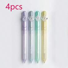 Spin Pen Stress Relief, Black Push Button Retractable Ballpoint Pen, Highly Attractive, Quick-Drying For Exam Use Back To School - Black - View 6