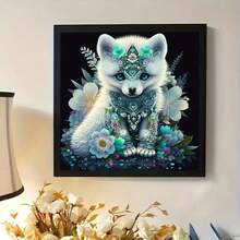 Diamond Painting Cute Animal Patterns, Round Diamond Painting Suitable For Beginners, Home Wall Decoration - Multicolor - View 2